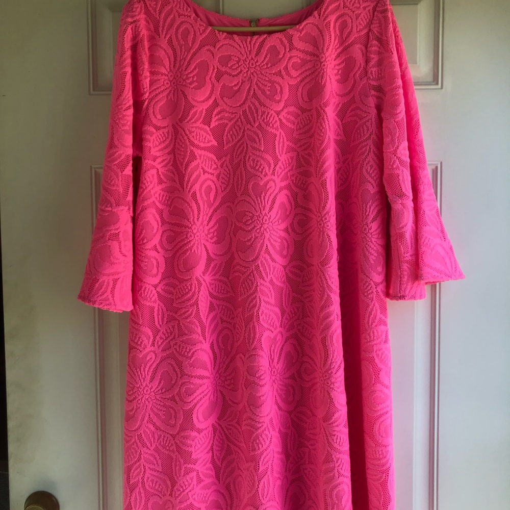 Brand New XL Lilly Pulitzer hot pink dress